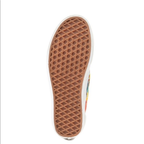 Unisex Vans Slip On Tie Dye Skate Shoe Multi color - Picture 15 of 15